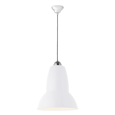 Anglepoise - Original 1227 Giant Pendelleuchte Glanzlack Alpine White (Kabel: Grau)