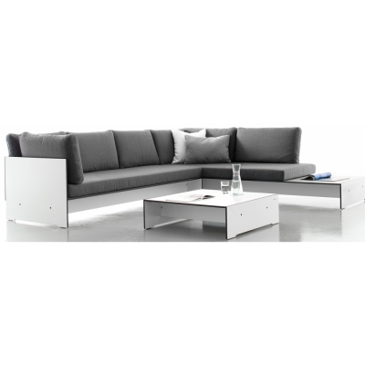 Conmoto - Riva Lounge Kombination Kombination E | Weiß | Hellbeige