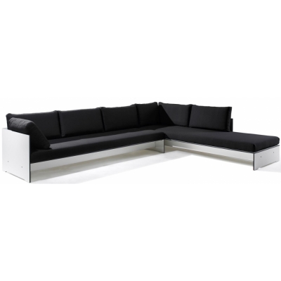 Conmoto - Riva Lounge Kombination Kombination A | Weiß | Beigegrau