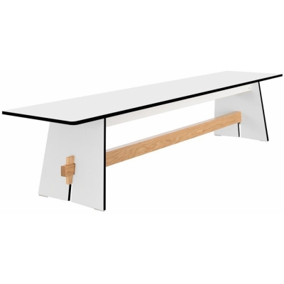 Conmoto - Tension Bank HPL Anthrazit (ohne Rückenlehne)