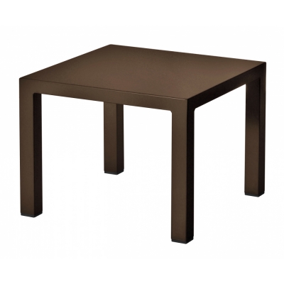 Emu - Round Tisch niedrig 45 x 45 cm | Indischbraun