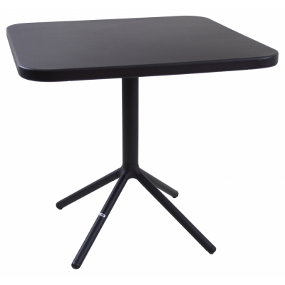 Emu - Grace Klapptisch 80 x 80 cm | Schwarz / Schwarz