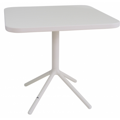Emu - Grace Klapptisch 80 x 80 cm | Mattweiß / Zement
