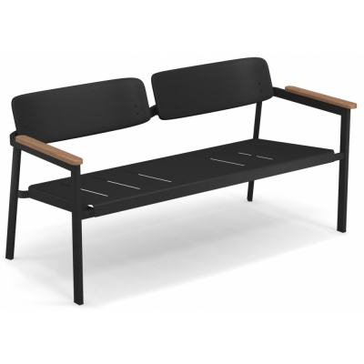 Emu - Shine Sofa 2-Sitzer Schwarz