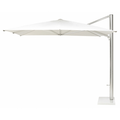 Emu - Navona Ampelschirm ohne Schirmfuß 400 x 300 cm | Weiß | Mattweiß