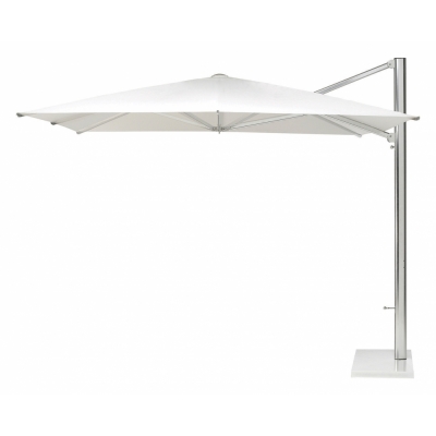 Emu - Navona Ampelschirm ohne Schirmfuß 300 x 300 cm | Weiß | Aluminium