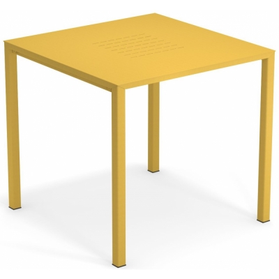 Emu - Urban Tisch quadratisch 80 x 80 cm | Currygelb
