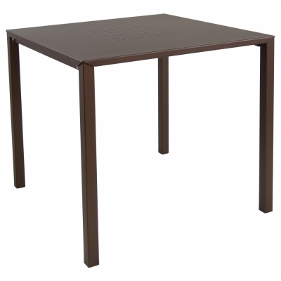 Emu - Urban Tisch quadratisch 80 x 80 cm | Indischbraun