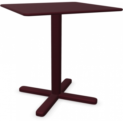 Emu - Darwin Klapptisch 70 x 70 cm | Intensives Rot (46)