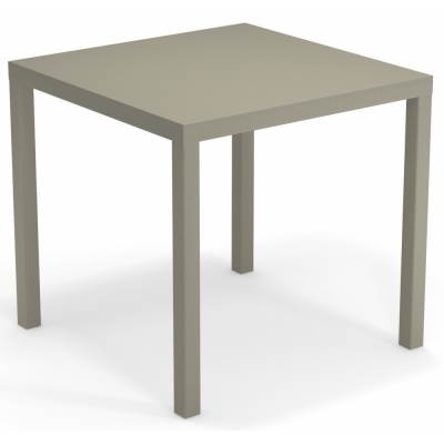 Emu - Nova Tisch 80 x 80 cm | Grau/Grün