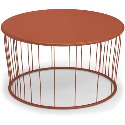 Emu - Cannolè Couchtisch Ø 105 cm Ahornrot (26)