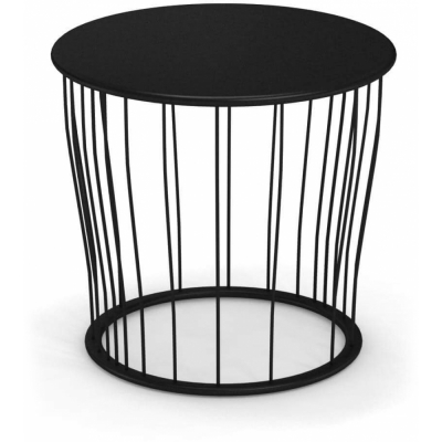 Emu - Cannolè Couchtisch Ø 60 cm Schwarz (24)