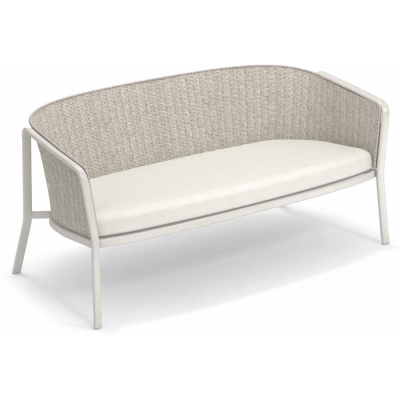 Emu - Carousel 2-Sitzer Sofa Weiß (23) / Elfenbein Melange (12)