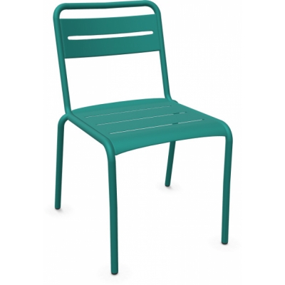 Emu - Star Stuhl Aluminium Ozeangrün (88)