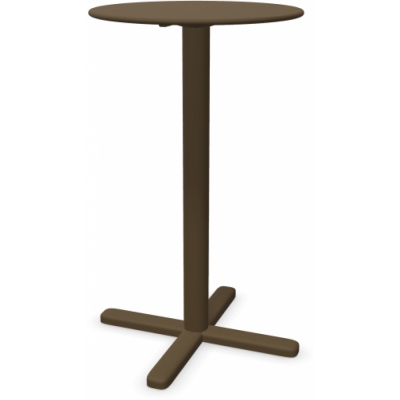 Emu - Darwin runder Klapptisch hoch Ø 60 cm | Indischbraun (41)