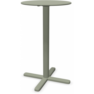 Emu - Darwin runder Klapptisch hoch Ø 60 cm | Grau/Grün (37)