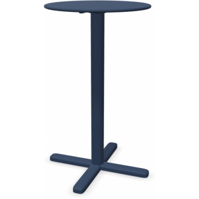 Emu - Darwin runder Klapptisch hoch Ø 60 cm | Saphirblau (43)