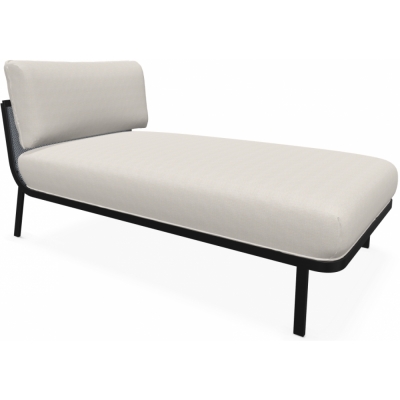 Emu - Cabla Chaiselongue ohne Armlehnen Schwarz (24) | 04 Ecru (Basic)