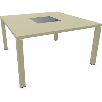 Emu - Quadro Tisch Taupe (71) | Schwarz (24)