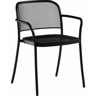 Emu - Café Armlehnstuhl Schwarz (24)