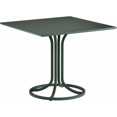 Emu - Collier Tisch quadratisch 90x90 cm Dunkelgrün (75)