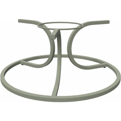 Emu - Collier Tisch rund 77 cm Steinplatte Grau/Grün (37) | Salt (51)