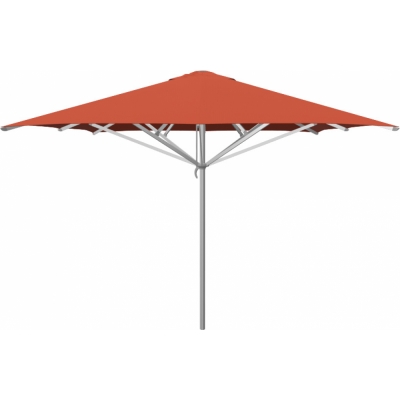 Emu - Ducale Sonnenschirm 304x304 cm Aluminium eloxiert | Ziegelstein Rot Pro (32)