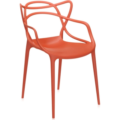 Kartell - Masters Stuhl Rostbraun