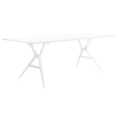 Kartell - Spoon Table Tisch 200 x 90 cm | Weiß