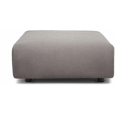 Kartell - Plastics Duo 7091 Pouf 114x88 cm Grau