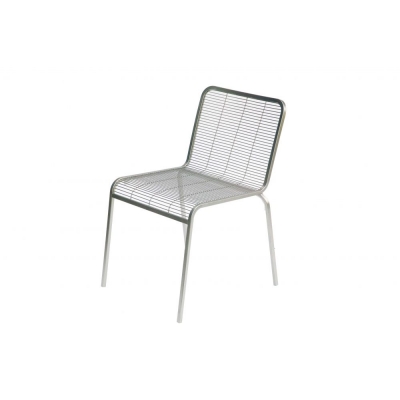 La Palma - Aria Stuhl Outdoor Weiß lackiert | Schwarz