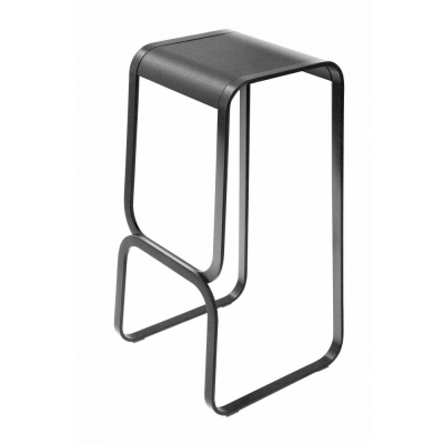 La Palma - Continuum Hocker Schwarz gebeizt | Schwarz (80 cm)