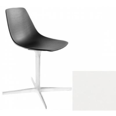 La Palma - Miunn S162 Drehstuhl weiß Leder Weiß