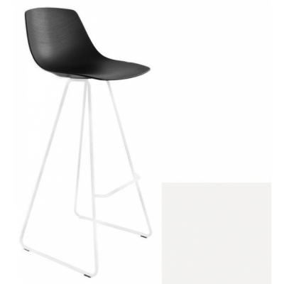 La Palma - Miunn Barhocker 75 cm weiß Baydur Weiß
