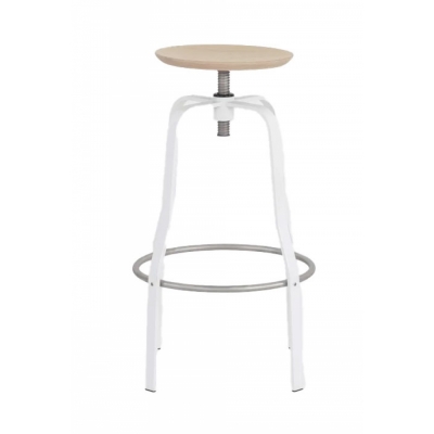 La Palma - Giro S106 Barhocker weiß Eiche gebleicht