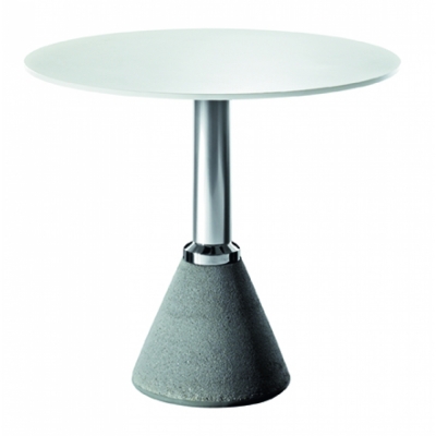 Magis - Table One Bistrot Tisch Ø 79 cm | Weiß-Poliert