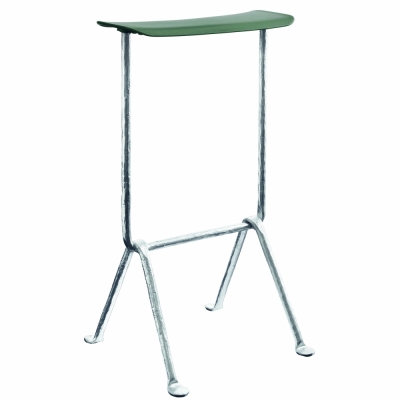 Magis - Officina Barhocker 75cm Dunkelgrün | Verzinkt