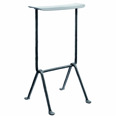 Magis - Officina Barhocker 65cm Grau Metallic | Anthrazitgrau