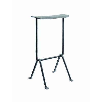 Magis - Officina Barhocker 65cm Stoff DivinaMelange 190 | Anthrazitgrau