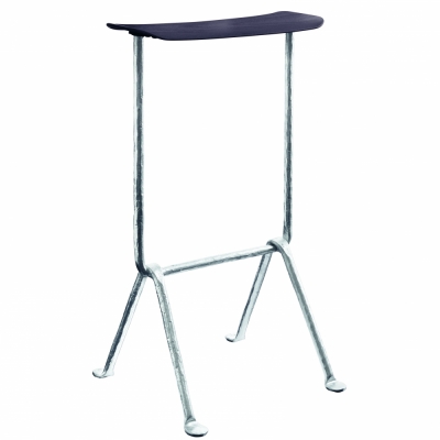 Magis - Officina Barhocker 65cm Buchenholz Schwarz | Verzinkt