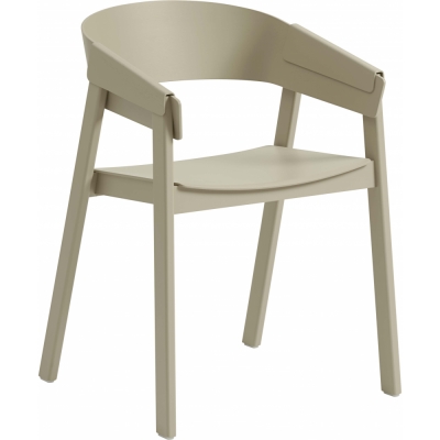 Muuto - Cover Armlehnstuhl Beige Dunkel