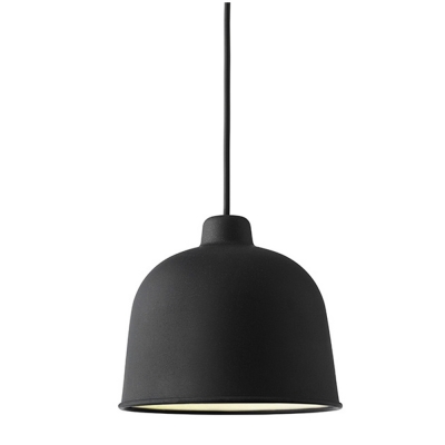 Muuto - Grain Pendelleuchte Schwarz