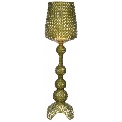 Kartell - Kabuki Stehleuchte Grün Transparent