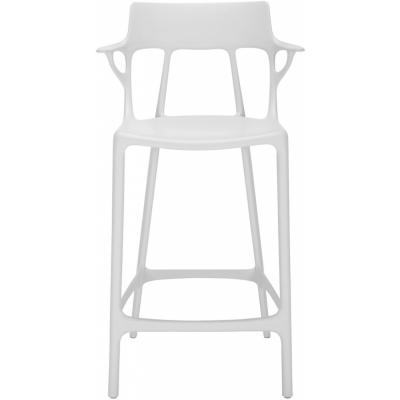 Kartell - A.I Bar Hocker 65 cm Weiß