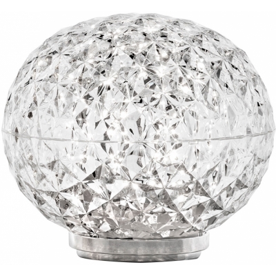 Kartell - Planet Mini Battery Tischleuchte Kristall