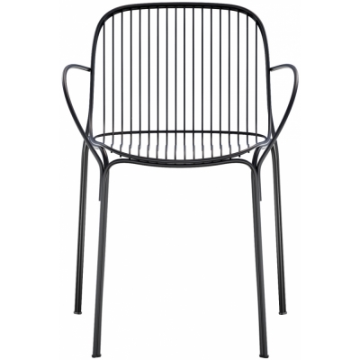 Kartell - Hiray Armlehnstuhl Schwarz