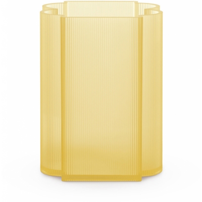 Kartell - Okra Vase 24 cm | Gelb