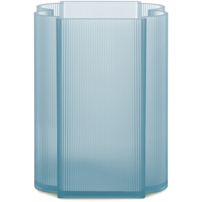 Kartell - Okra Vase 24 cm | Hellblau