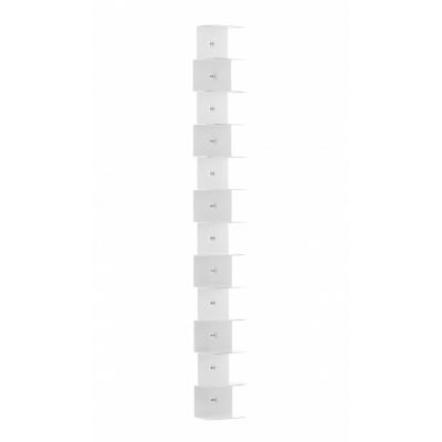Opinion Ciatti - Ptolomeo Wall Büchersäule 155 cm | Weiß