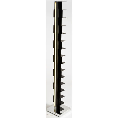 Opinion Ciatti - Ptolomeo Luce Bücherregal 215 cm | Schwarz